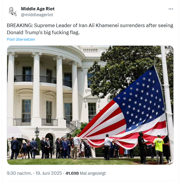 Irankrieg: Mit Trump being Trump in die Katastrophe
